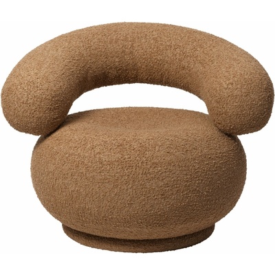 Ferm Living Orbo Raw Bouclé Tan