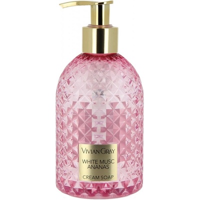 Vivian Gray Krémové tekuté mýdlo na ruce White Musc & Ananas Cream Soap 300 ml