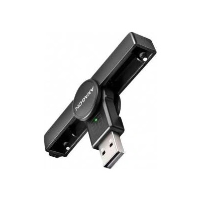 AXAGON CRE-SMPA PocketReader USB-A ID card reader