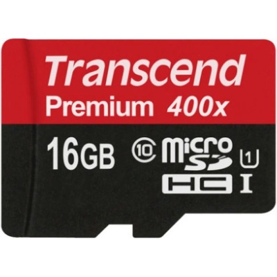 Transcend microSDHC 16GB UHS-I U1 TS16GUSDCU1