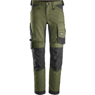 Snickers Workwear kalhoty AllroundWork Stretch khaki