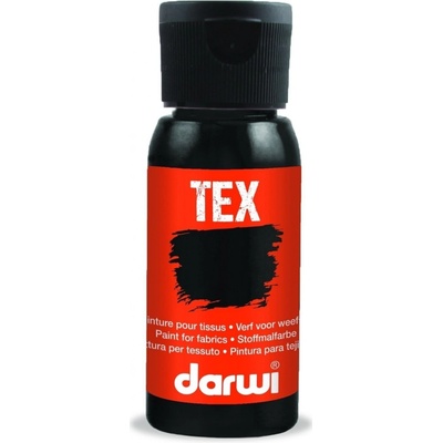 Farba na textil čierna 50 ml