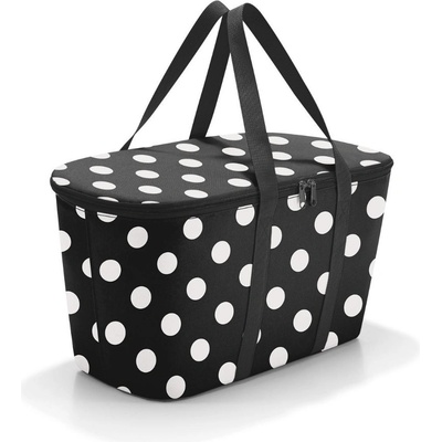 Termobox Reisenthel Coolerbag M pocket Dots white