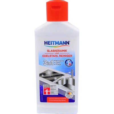 Heitmann pure препарат за стъклокерамика и неръждаема стомана, 250 мл (h-8339999-р)