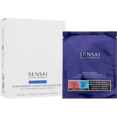 Sensai Cellular Performance Extra Intensive 10 Minute Revitalising Pads maska na oči 10 ks