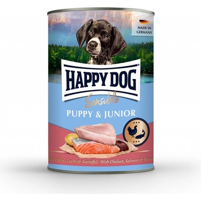 Happy Dog Puppy Lachs losos 6 x 400 g