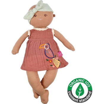 Bonikka Organic látková Kaia modré šaty