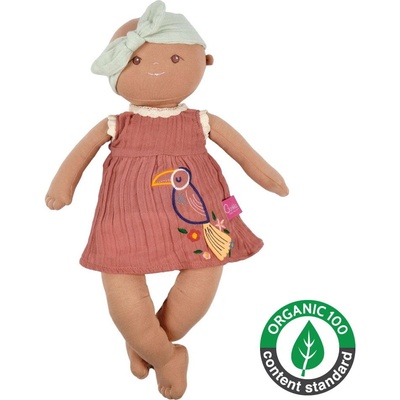 Bonikka Organic látková Kaia modré šaty