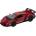 Kinsmart Метална количка Kinsmart - Lamborghini Veneno, 1: 36, бордо (57129)