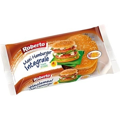 Roberto Maxi hamburger celozrnný vegan 4 x 75 g