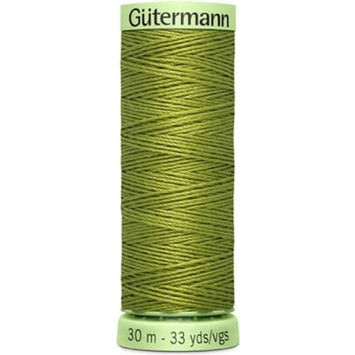Nit PES Gütermann JEANS - extra silná 30 (30m) barva 582 - zelená