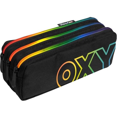 Oxybag eture 3 zipy ombre čierna mix
