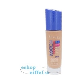 Rimmel Match Perfection Foundation SPF20 Make-up 203 True Beige 30 ml