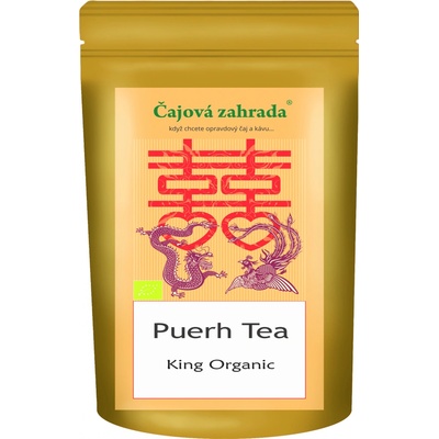 Čajová zahrada Puerh Tea King Organic černý čaj 80 g