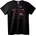 NOONEBRAND Тениска Никакви правила, когато пиеш с Дядо Коледа - 2XL, Black