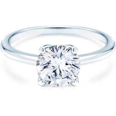 SAVICKI Годежен пръстен Savicki: бяло злато, бял сапфир