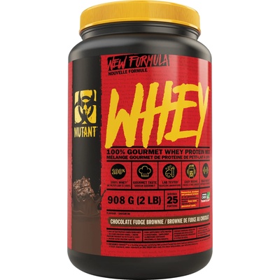 MUTANT Whey, chocolate fudge brownie, 908 g, Mutant (21005EX)