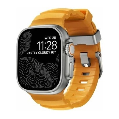 Nomad Rocky Point Band řemínek pro Apple Watch Ultra (49/45/44/42mm) žlutá NM013602858