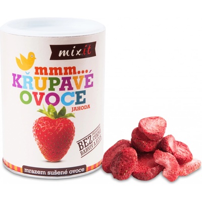 Mixit křupavé ovoce jahoda 50 g – Zboží Dáma
