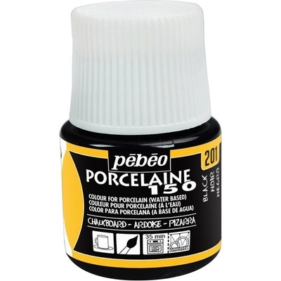 Pebeo Tabulová barva na porcelán Porcelain 150 45 ml černá