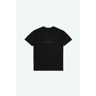 Brixton tričko Alpha Thread S/S Stt Bkgry