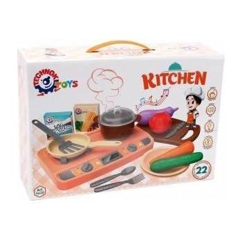 TECHNOK Set Stove with accessories 22el in box 5620 TechNok p5