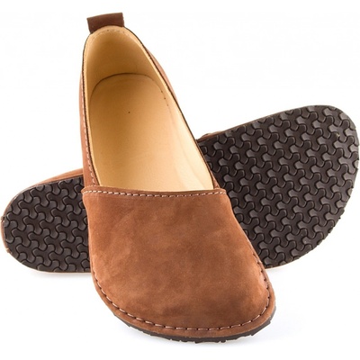 BotyLuks Barefoot mokasíny Excellent rezavé