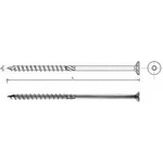 Uncanny Brand Wood insert with tapered bar on torx 8*80mm t40