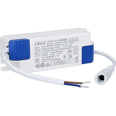 SOLIGHT Napájací zdroj LIFUD 9-40V k 40W LED panelom