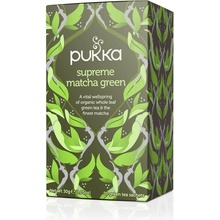 PUKKA Bio čaj Supreme matcha green Výběrová matcha 20 x 1,5 g