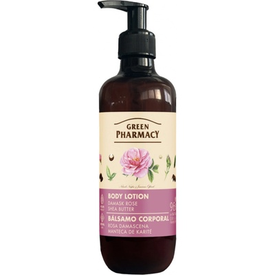 Green Pharmacy Damascénska ruža a bambucké maslo 400 ml