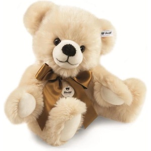 Steiff Originals Bobby висящо мече Teddy, светлосива плюшена играчка (013478)