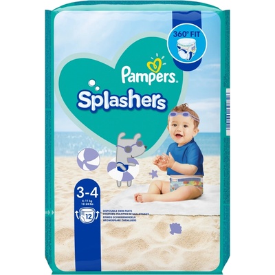 Pampers Splashers Carry Pack Baby Shark размер 3 12 бр