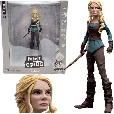Weta Workshop Zaklínač Mini Epics Ciri of Cintra Season 2 15 cm