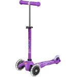 Micro Детска тротинетка Micro - Mini Micro Deluxe LED, Purple (7630053543921) - ozone Тротинетка, скутер