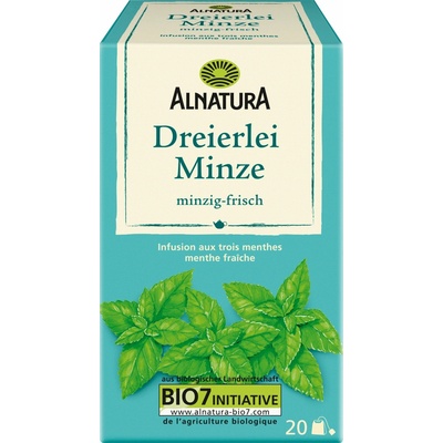 Alnatura Bio čaj máta trojkombinace 20 ks