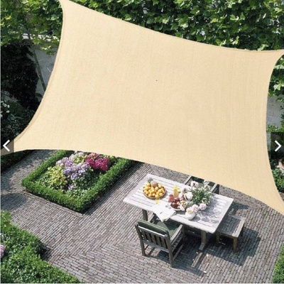 Stínící síť TROJÚHELNÍK 160g/m² 3,5 x 3,5 x 3,5m písková