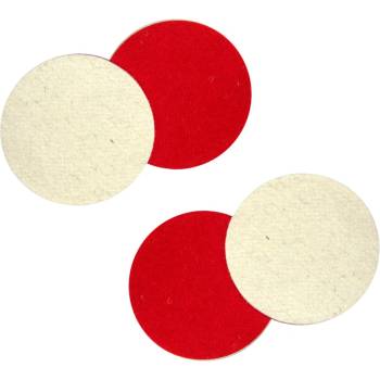 Tagred TA1091 Leštiaci plstený kotúč na suchý zips 125 x 10 mm