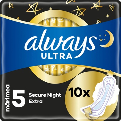 Always Ultra vložky Extra Night 10 ks – Zboží Dáma