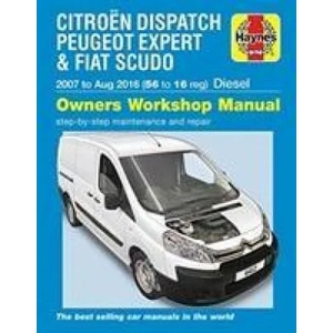 Citroen Dispatch, Peugeot Expert & FIAT Scudo Diesel ('07-Aug '16) 56 to 16 | Haynes Publishing (ISBN: 9781785214127)