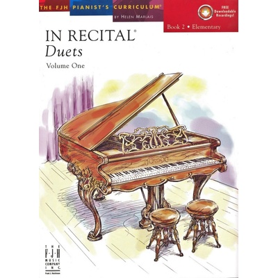 IN RECITAL DUETS Sešit 2 velmi jednoduché + Audio Online / 1 klavír 4 ruce