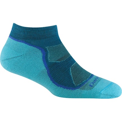 Darn Tough dámske ponožky Light Hiker No Show Lightweight With Cushion modrá