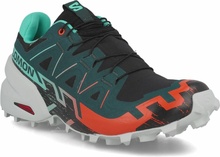 Salomon Speedcross 6 GTX W L47584200 black/electric green/cherry tomato