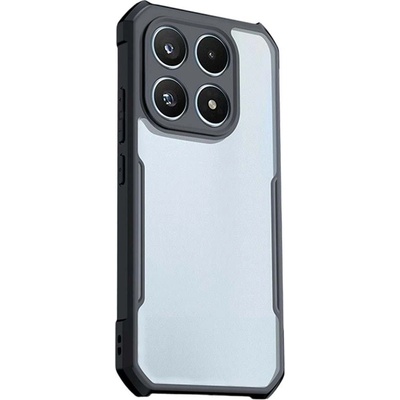 Xiaomi XUNDD Прозрачен Калъф за Xiaomi 17 - TPU+Акрил, Airbag, 0.8mm защита, Черен