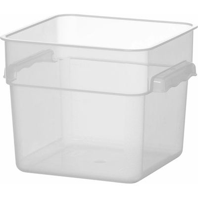 HENDI Nádoba na potraviny s deliacou prepážkou 5,7 l 235 x 235 x 180 mm