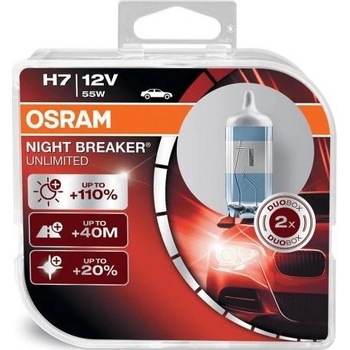 Osram Night Breaker Unlimited H7 PX26d 12V 55W 2 ks