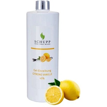 Schupp Gelové tělové tonikum Citrón - Vanilka 45%, 500 ml