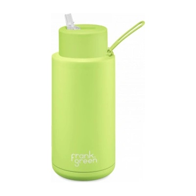 Frank Green Ceramic Straw nerezový pistachio green 1 l