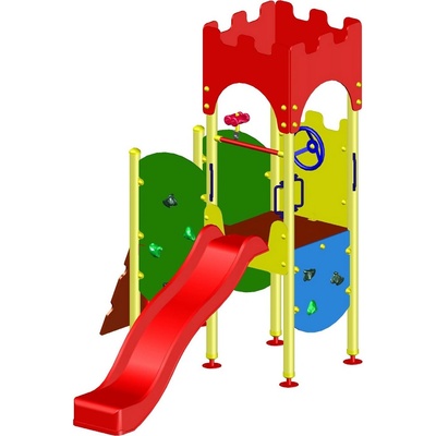 Playfactory КОМБИНИРАНО ДЕТСКО СЪОРЪЖЕНИЕ castle ps0013 (ps0013)