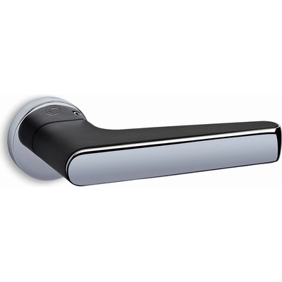Cobra Model 2015 chrom lesk/černá BB klika/klika, dózický klíč
